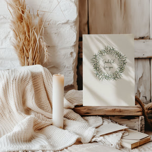 Encouragement Greeting Card with blank interior ~ Grateful for You