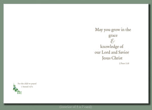 Welcome Baby Greeting Card ~ Welcome Little Lamb